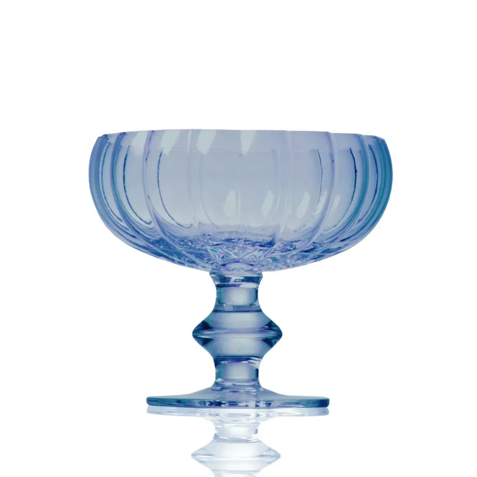 Godinger Genesis coupeglas blå 377 ml