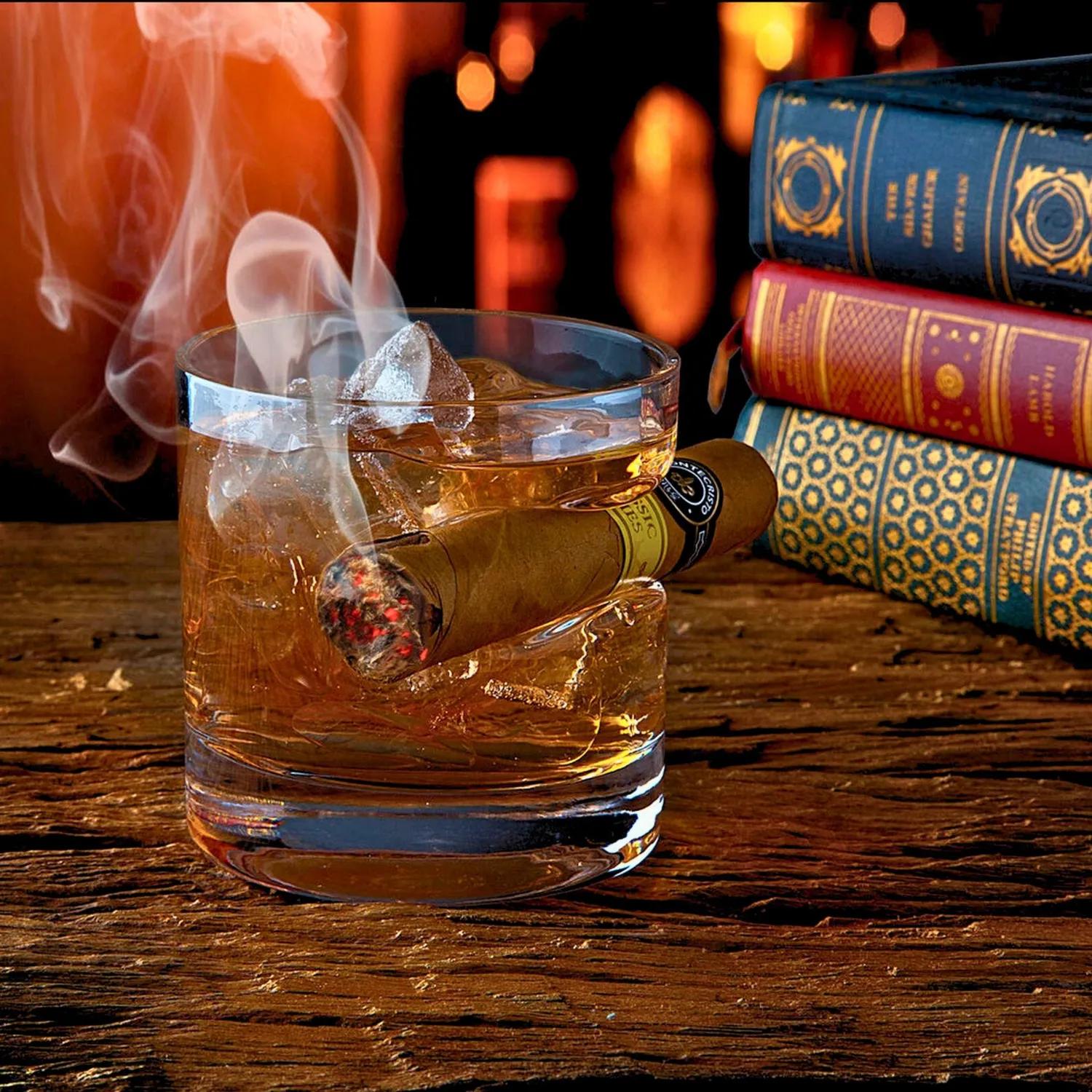 Godinger Cigar whiskyglas old fashioned klar