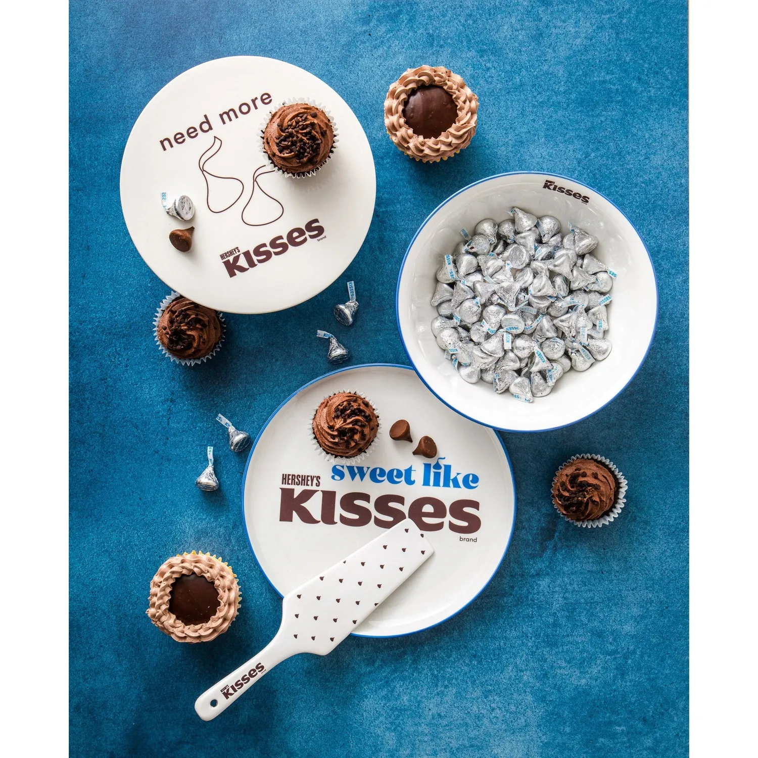 Godinger Hershey's Kisses serveringsskål 62 oz hvid