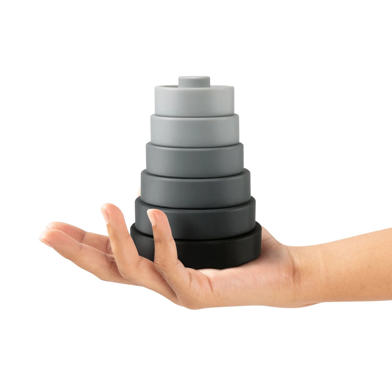 Fred Buff Baby Weight Plate Stacker stablelegetøj 6 dele