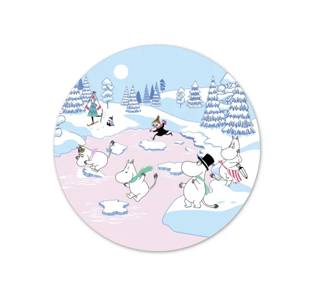 Opto Design Moomin Winter grydeunderlag Ø21 cm