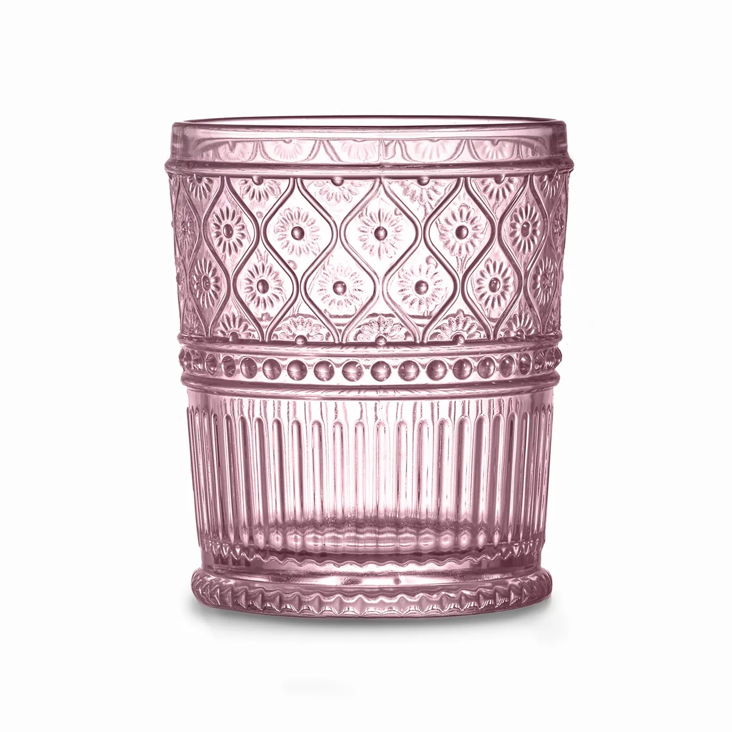 Godinger Claro whiskeyglas pink krystal 4 stk