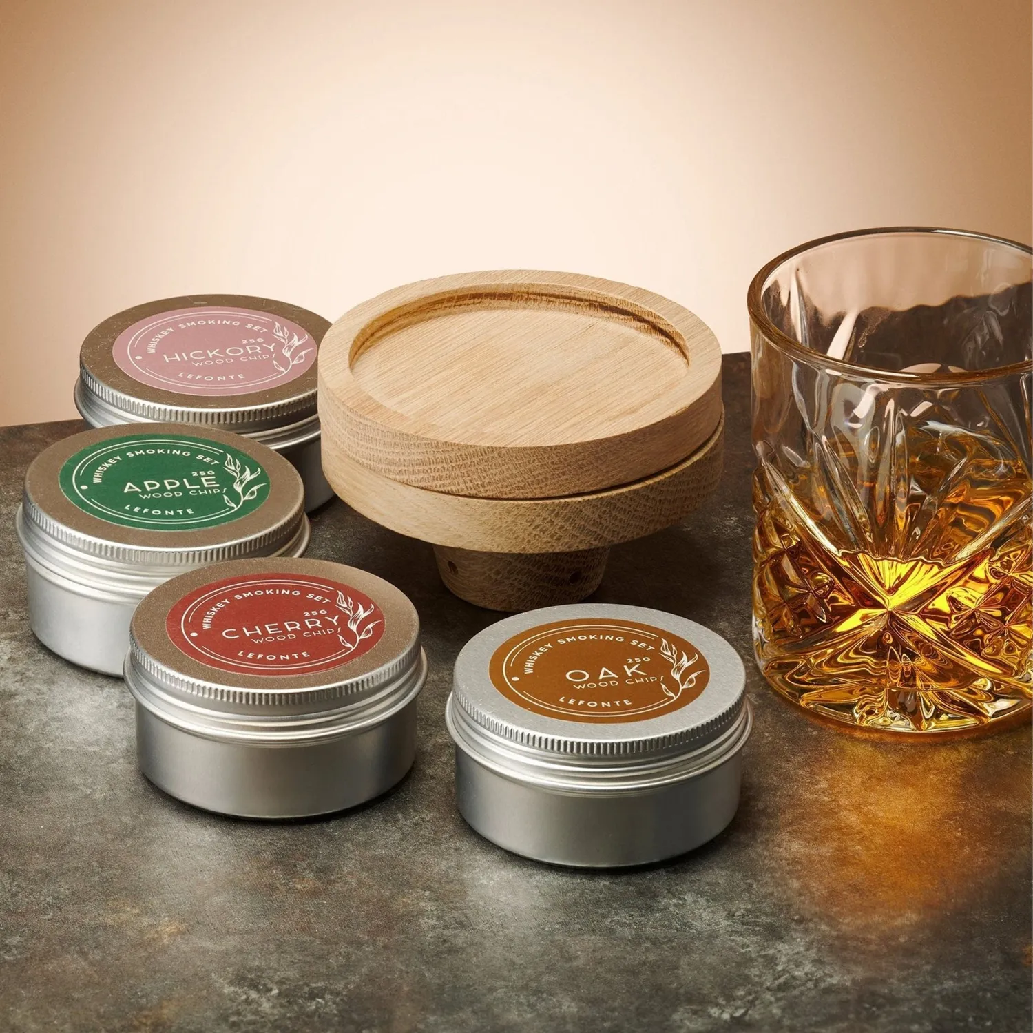 Godinger Dublin Whisky Rygesæt Krystal 6 dele