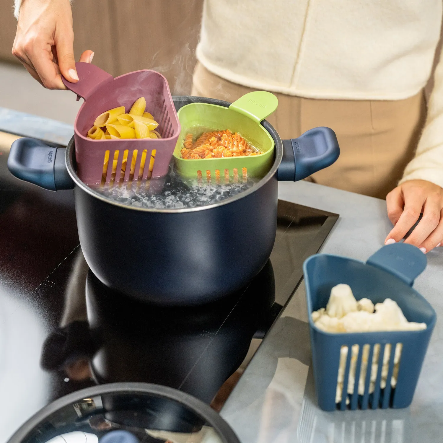Guzzini Chefline kogekurv 3 stk til pasta