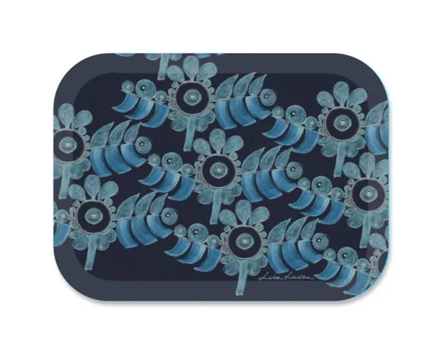Opto Design Josefin Night bakke 27x20 cm sort mønster