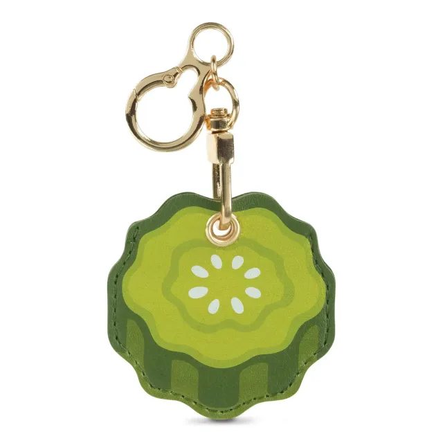 Fred Little Charmer Pickle charm grøn AirTag-lomme