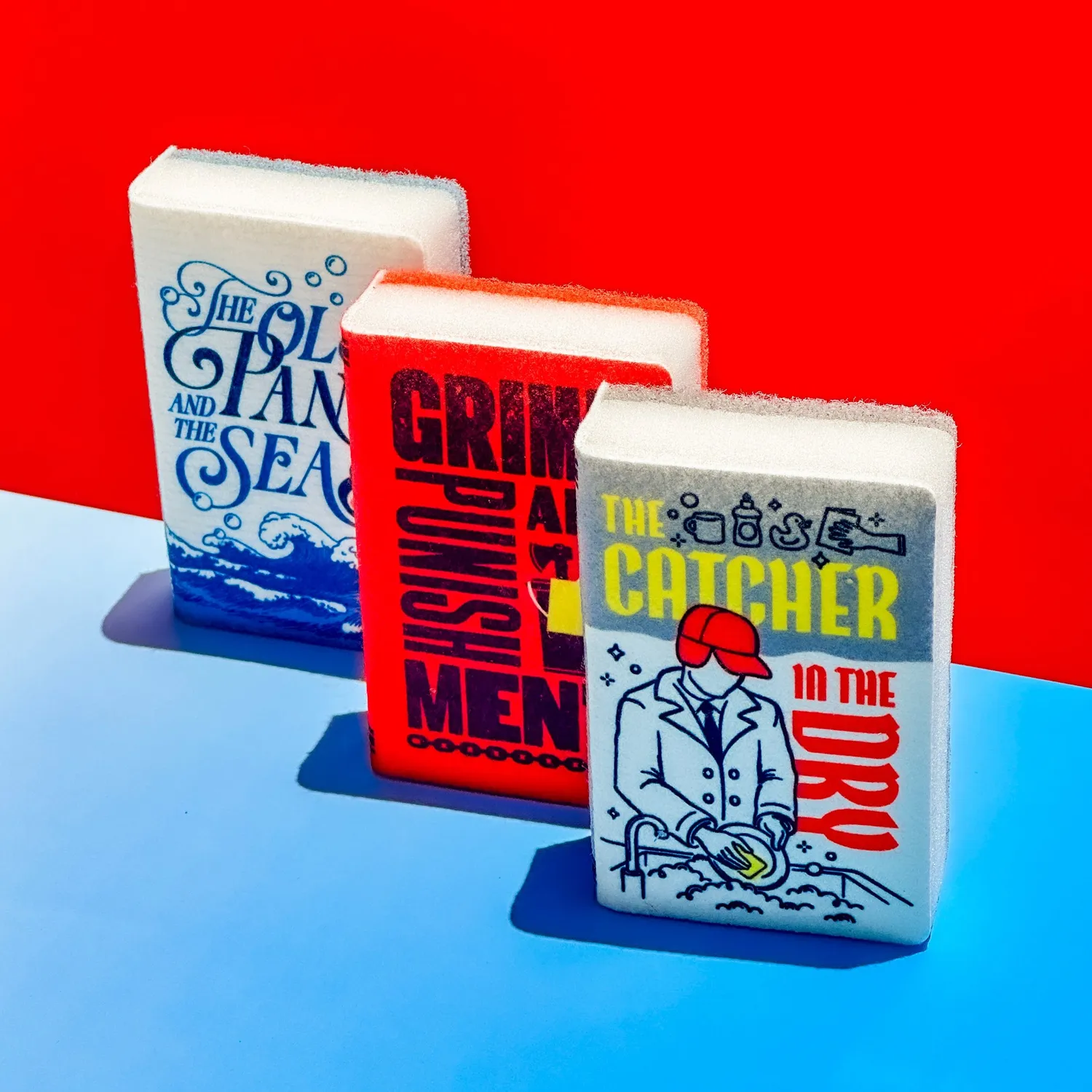Fred Neat & Novel Chapter Two opvaskesvampe 3-pak bog