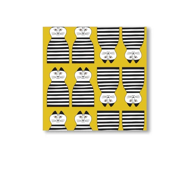 Opto Design Trull servietter gul 33x33 cm 20 stk papir