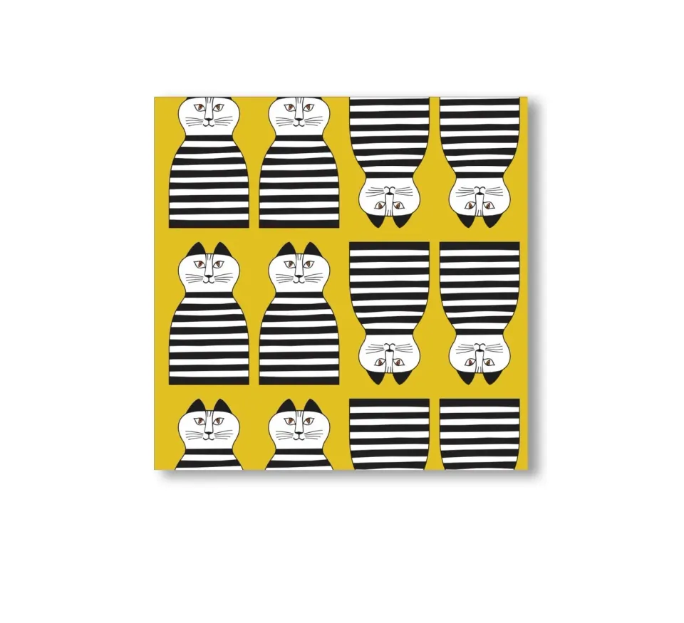 Opto Design Trull servietter gul 33x33 cm 20 stk papir
