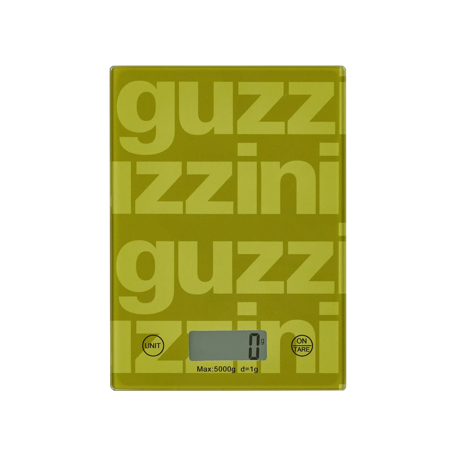 Guzzini Label køkkenvægt digital glas 5 kg