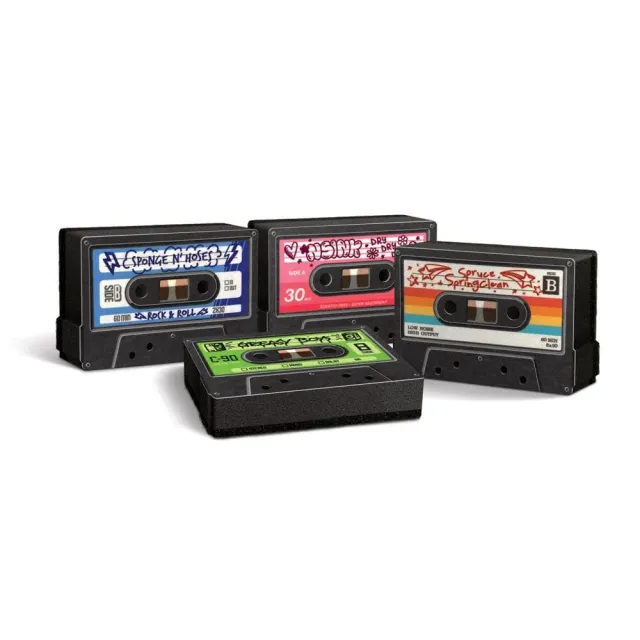 Fred Mix Tapes opvaskesvampe 4-pak kassette
