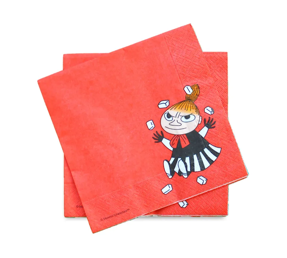 Opto Design Lille My Rød servietter 20-pak 33x33 cm