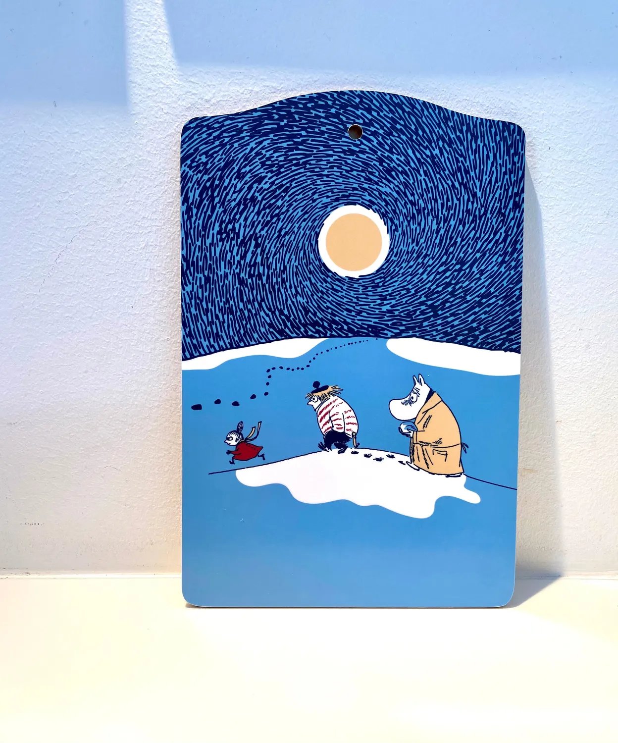Opto Design Winter 2021 skærebræt 30x20 cm Mumi