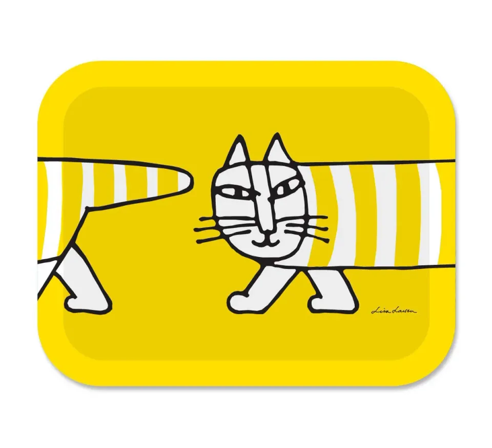 Opto Design Mikey Yellow bakke 36x28 cm gul birk