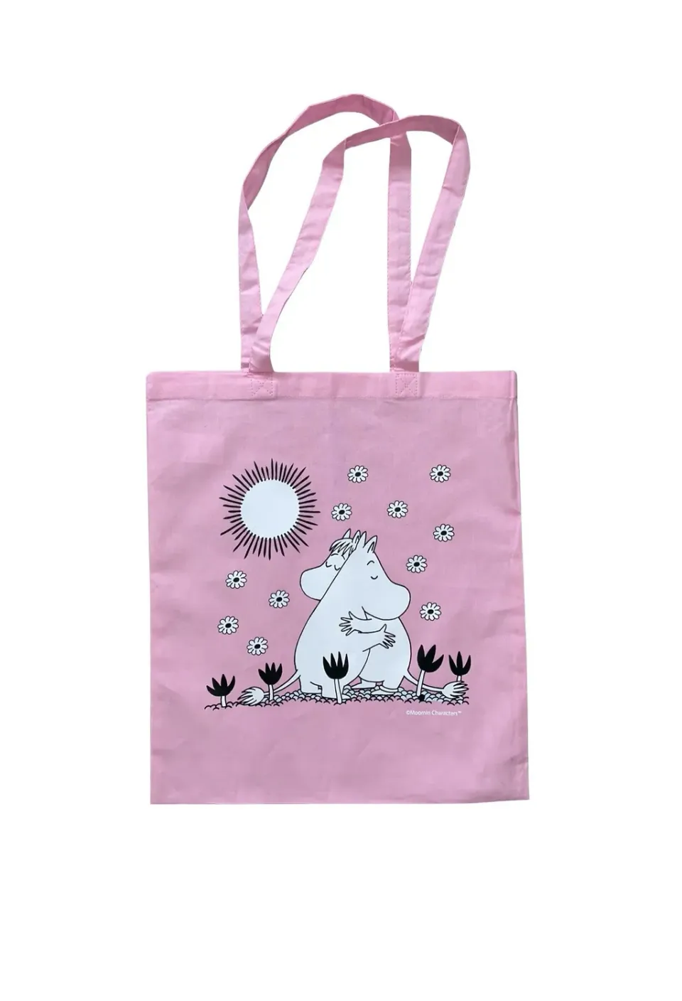 Opto Design Moomin Hug Pink mulepose 39x39 cm bomuld