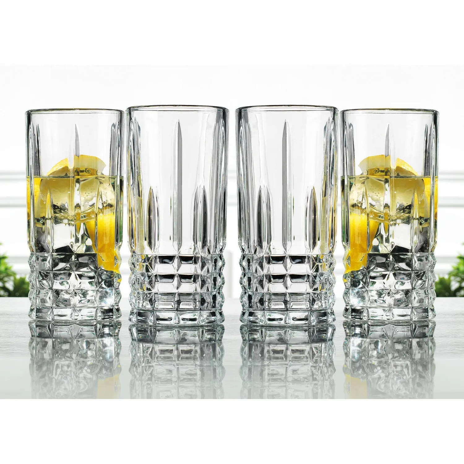Godinger Knoxville highball glas krystal 4 stk 330 ml