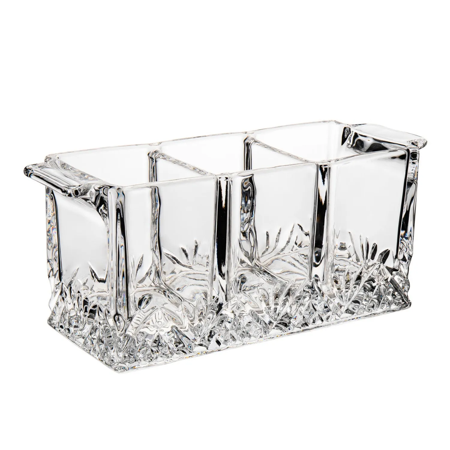 Godinger Dublin Flatware Caddy bestikholder krystal