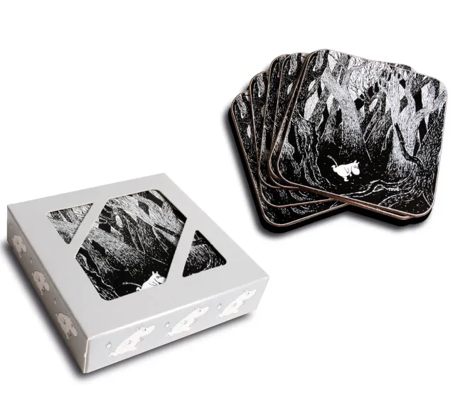 Opto Design Moomin Running Moomin bordskånere 4-pak filt