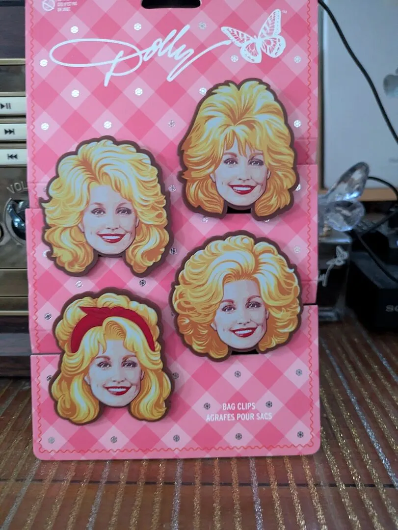Fred Dolly poseclips frisure klemmer 3-pak lyserød