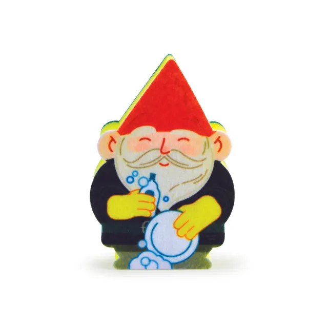 Fred Sink Gnome køkkensvamp nisse