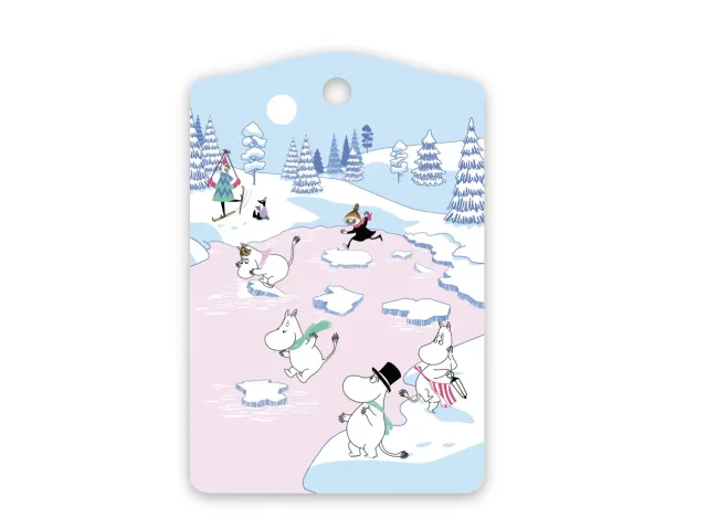 Opto Design Moomin Winter 2022 skærebræt 30x20 cm
