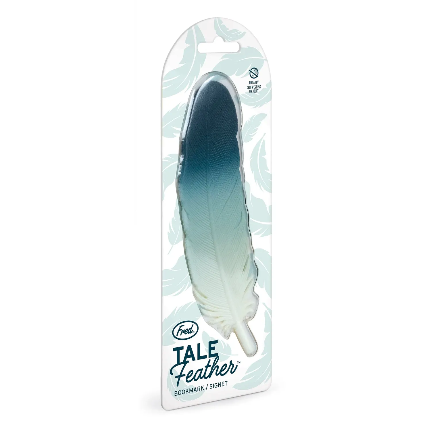 Fred Tale Feather bogmærke fjer silikone 15 cm