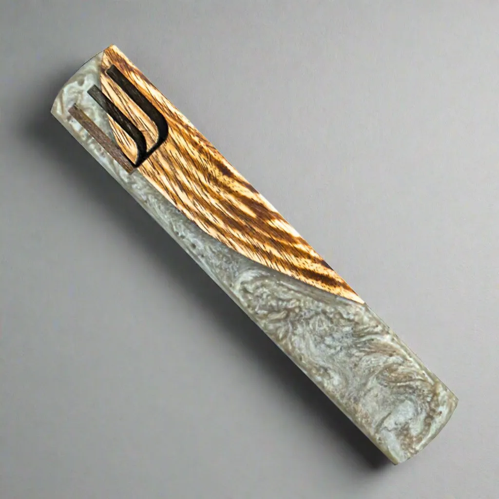 Godinger mezuzah akacietræ resin grå 17,8 cm