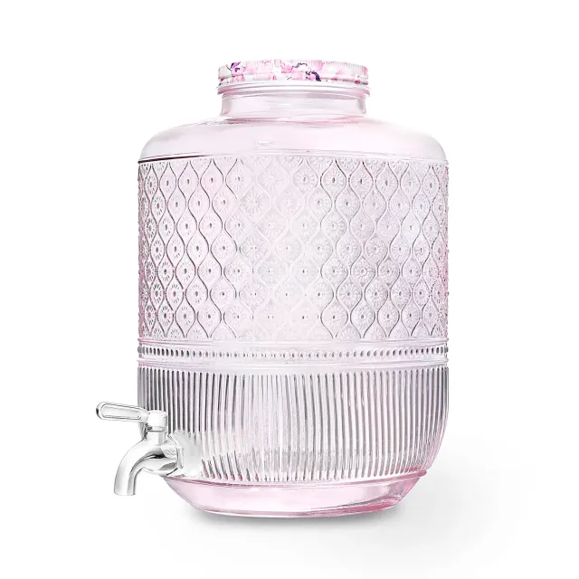 Godinger Claro Pink drikkedispenser 128 oz lyserød