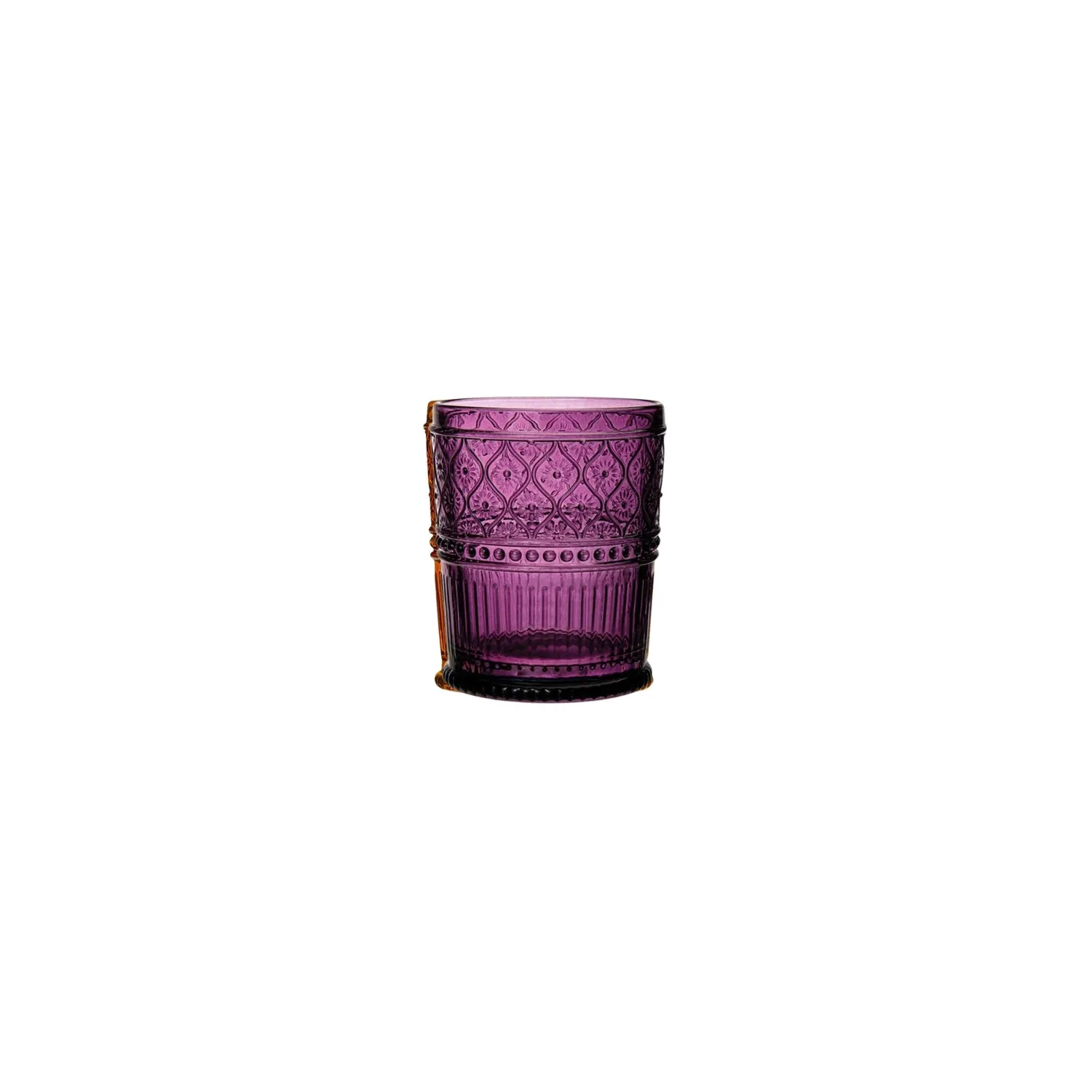 Godinger Claro Double Old Fashion whiskyglas 4 stk blomme