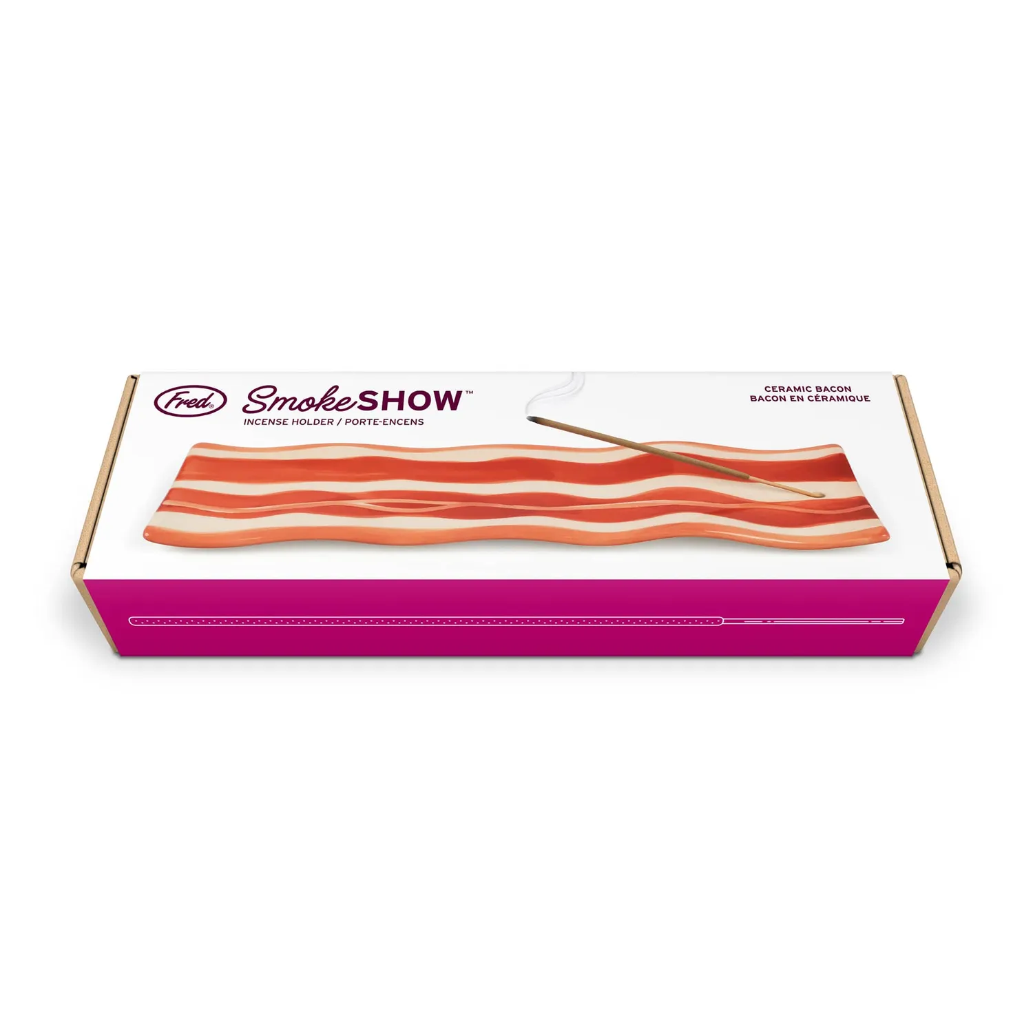Fred Smoke Show røgelsesholder keramik bacon