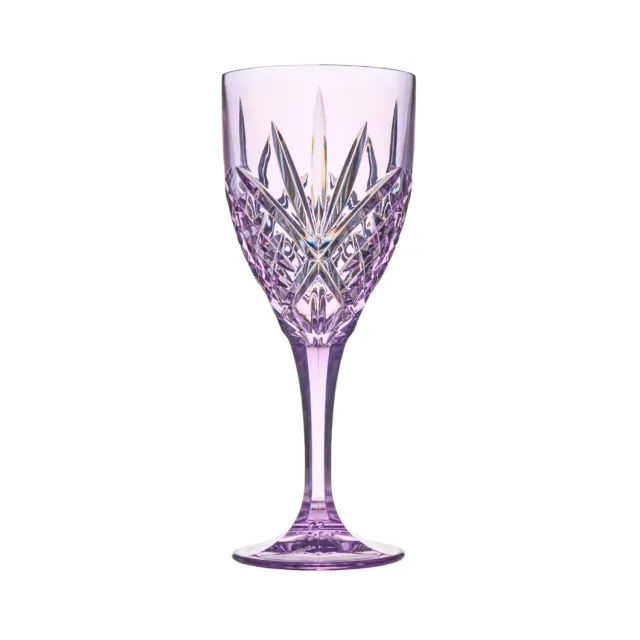 Godinger Dublin akrylglas lavendel 12 oz vinglas