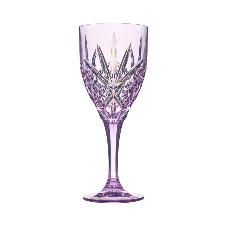 Godinger Dublin akrylglas lavendel 12 oz vinglas