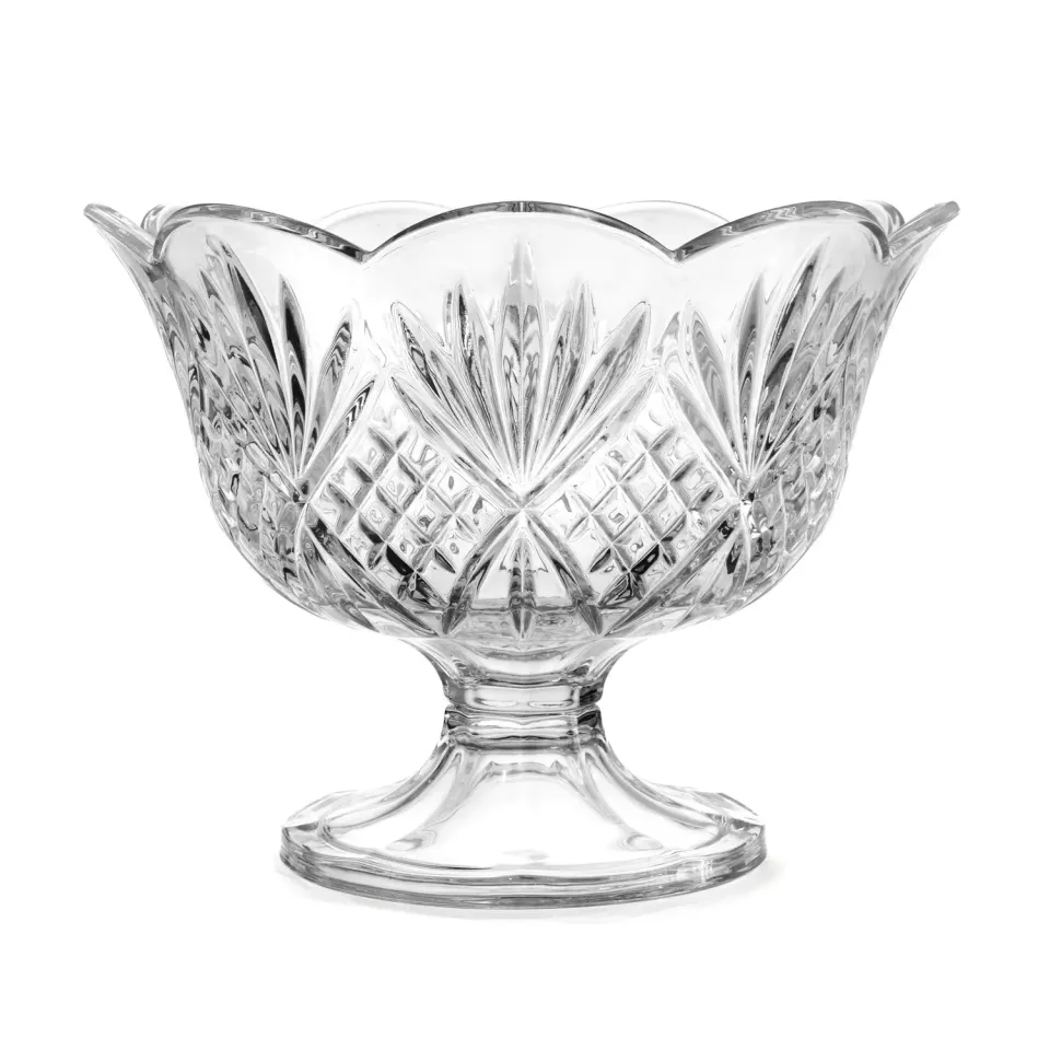 Godinger Dublin Crystal trifle skål på fod 90 oz