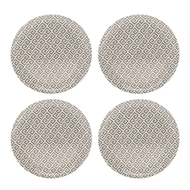 Godinger Geometric middagstallerkener melamin 4 stk