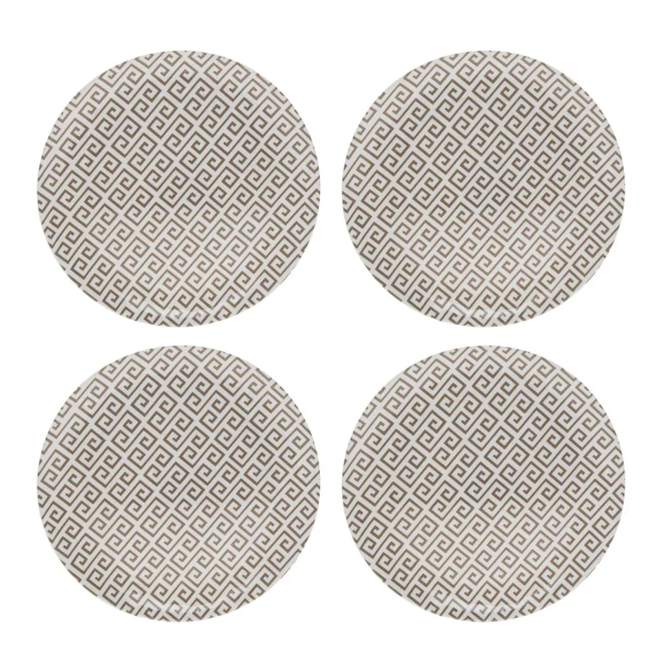 Godinger Geometric middagstallerkener melamin 4 stk