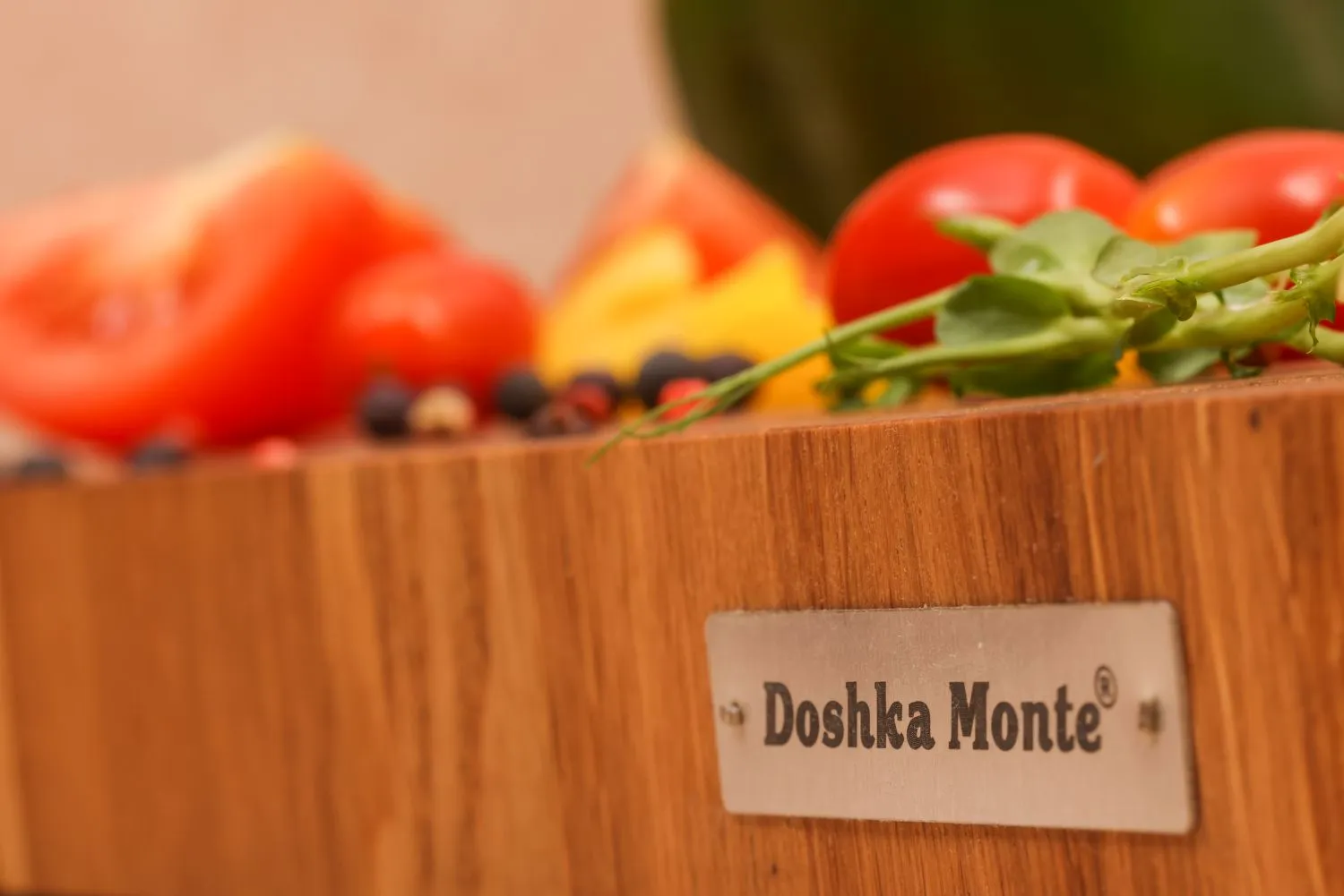 Doshka Monte Premium End Grain skærebræt eg 30x40