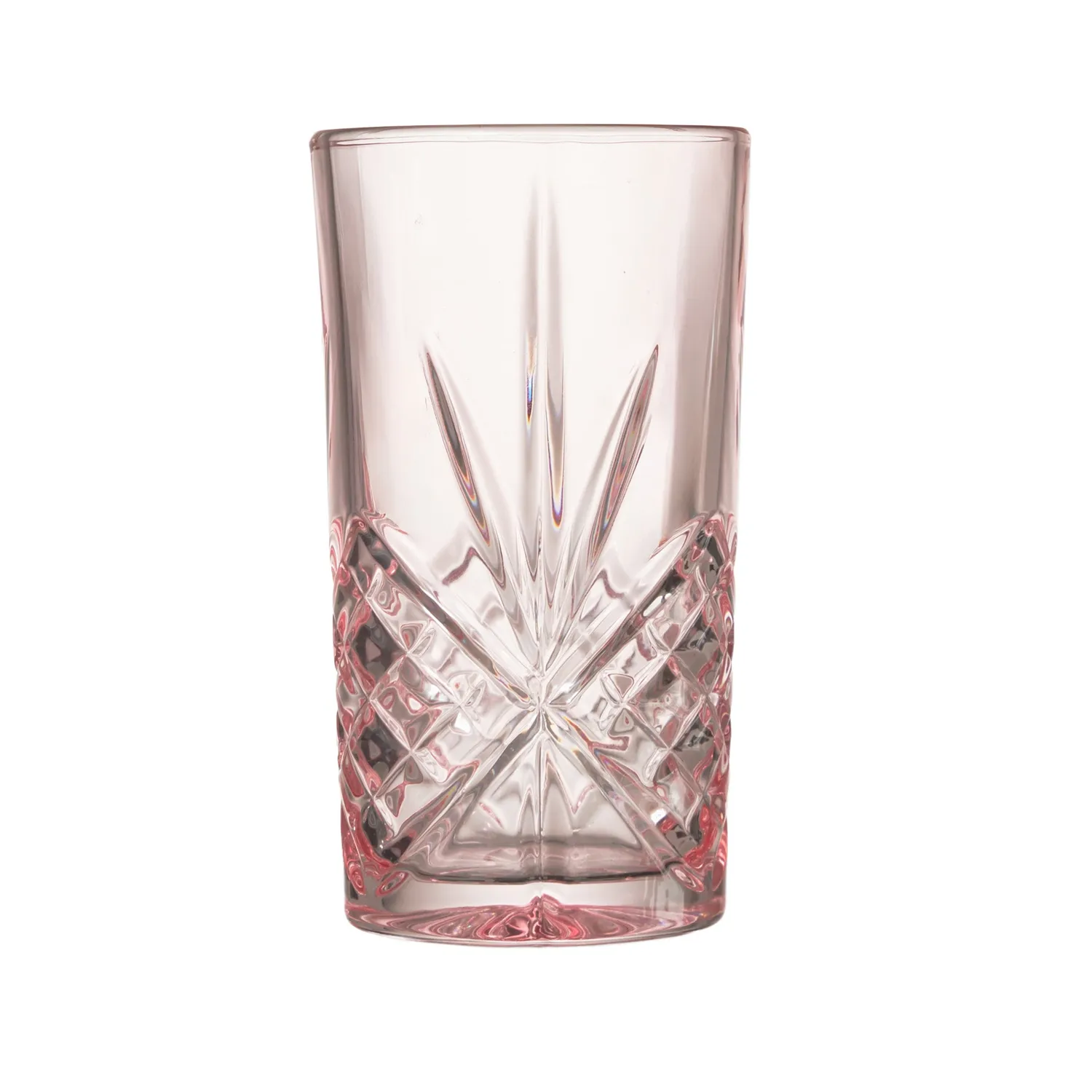Godinger Dublin highballglas 4 stk rosa 35 cl