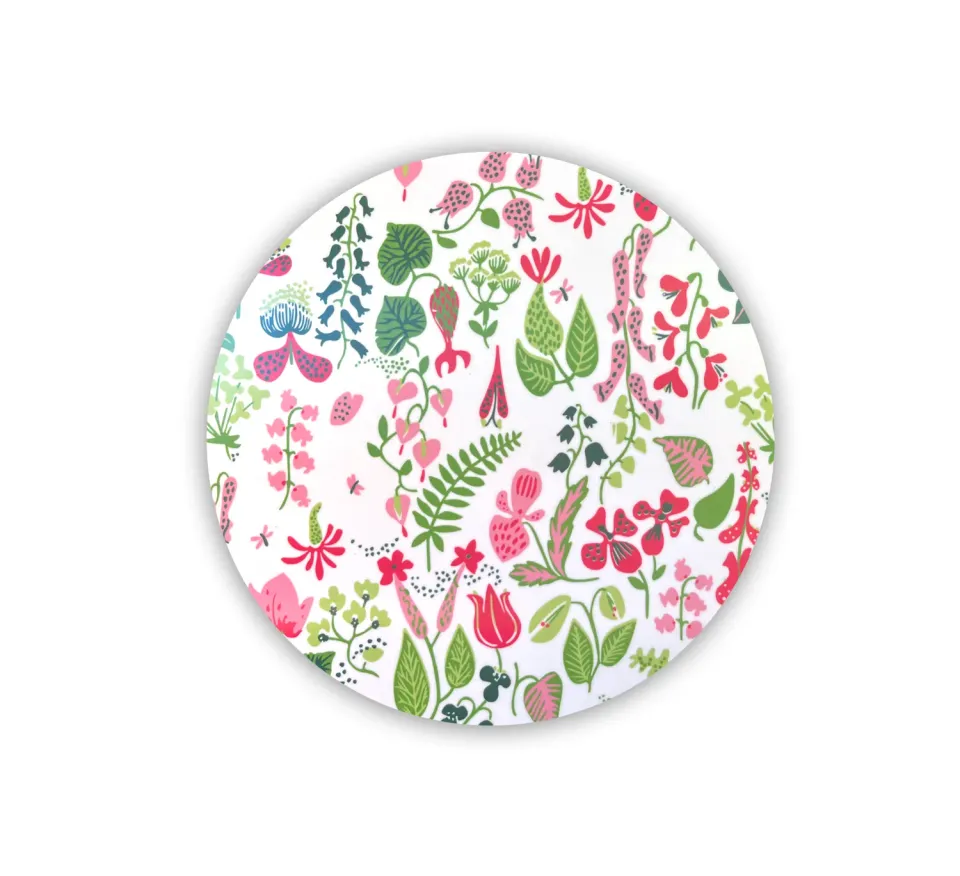 Opto Design New Herbarium Pink grydeunderlag 21 cm lyserød