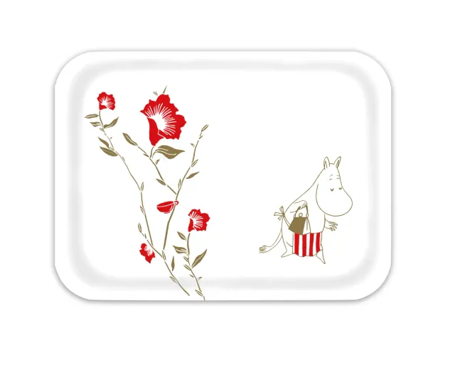 Opto Design Moominmama Teaparty Red bakke 27x20 cm