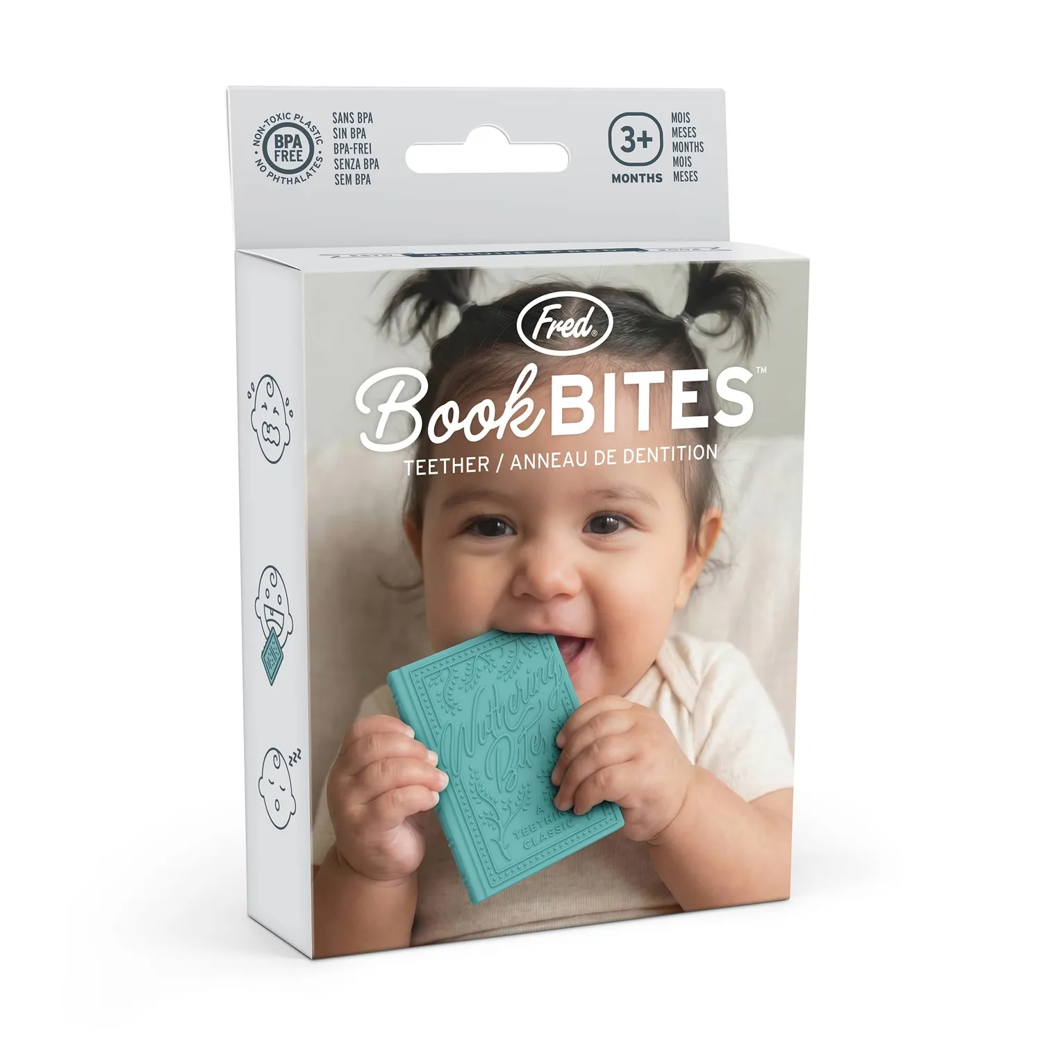 Fred Book Bites bidering i silikone BPA-fri