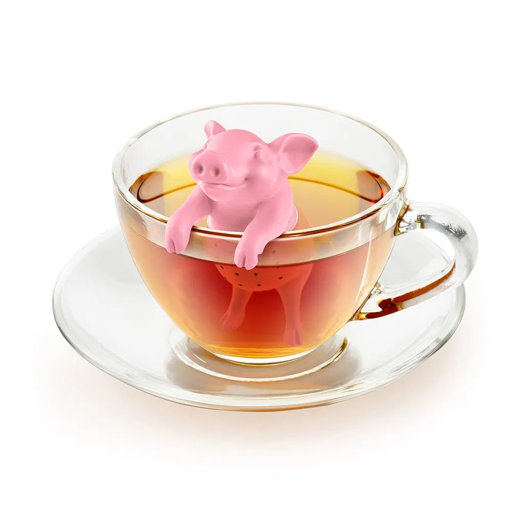 Fred Hot-Belly teinfuser gris silikone