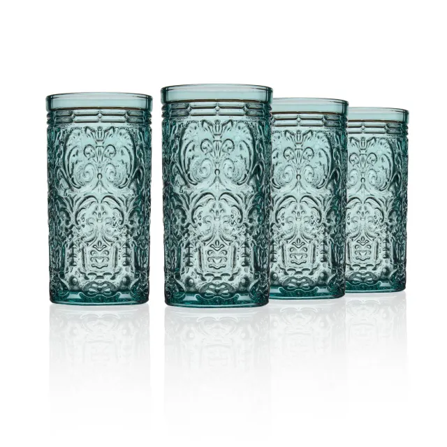 Godinger Jax longdrinkglas seafoam 4 stk 41cl