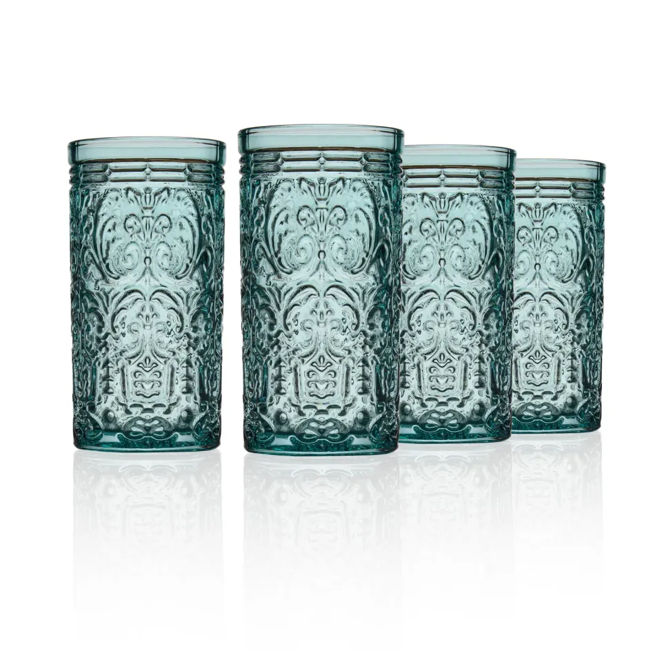 Godinger Jax longdrinkglas seafoam 4 stk 41cl