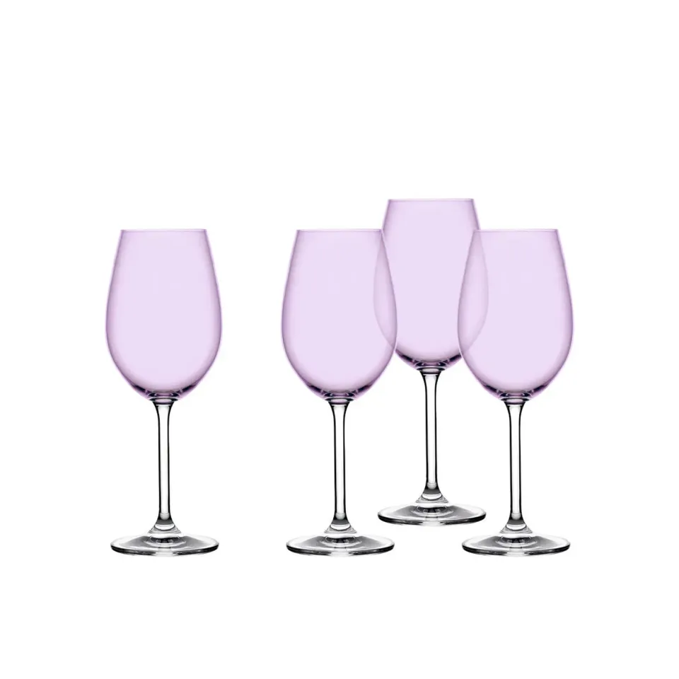 Godinger Meridian hvidvinsglas lilla 4 stk 35 cl