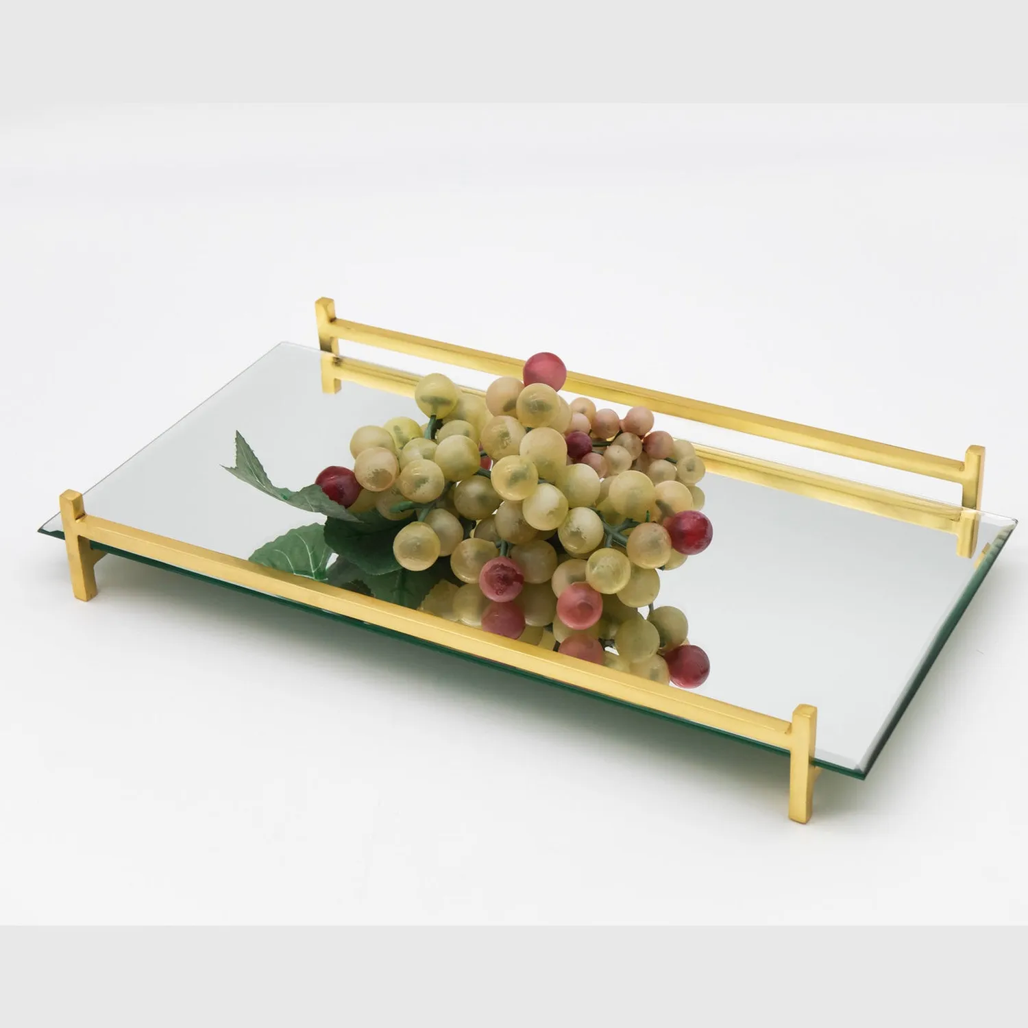 Godinger serveringsbakke spejl guld 40 cm