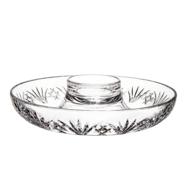 Godinger Dublin Crystal chip & dip fad klart krystal