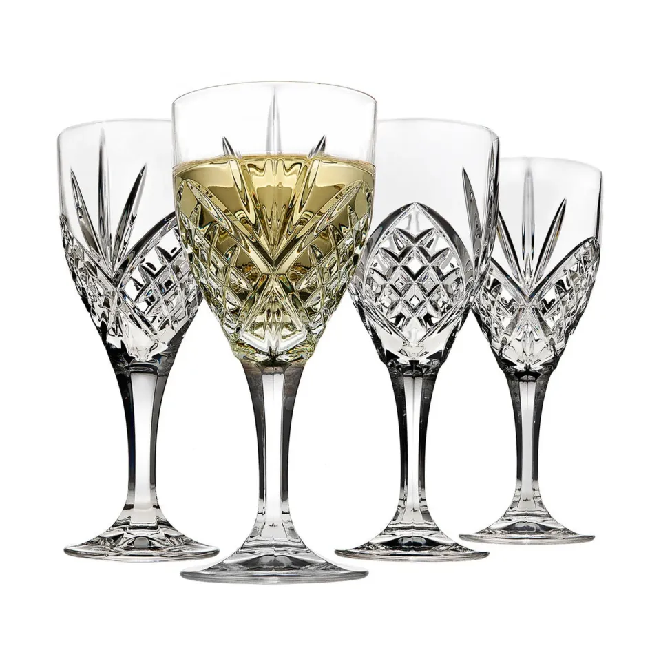 Godinger Dublin hvidvinsglas krystal 4 stk