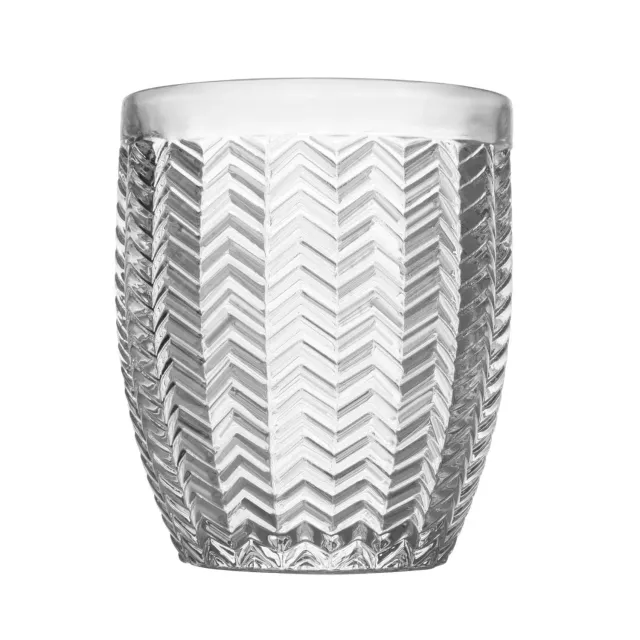 Godinger Twill whiskyglas krystal chevron 320 ml