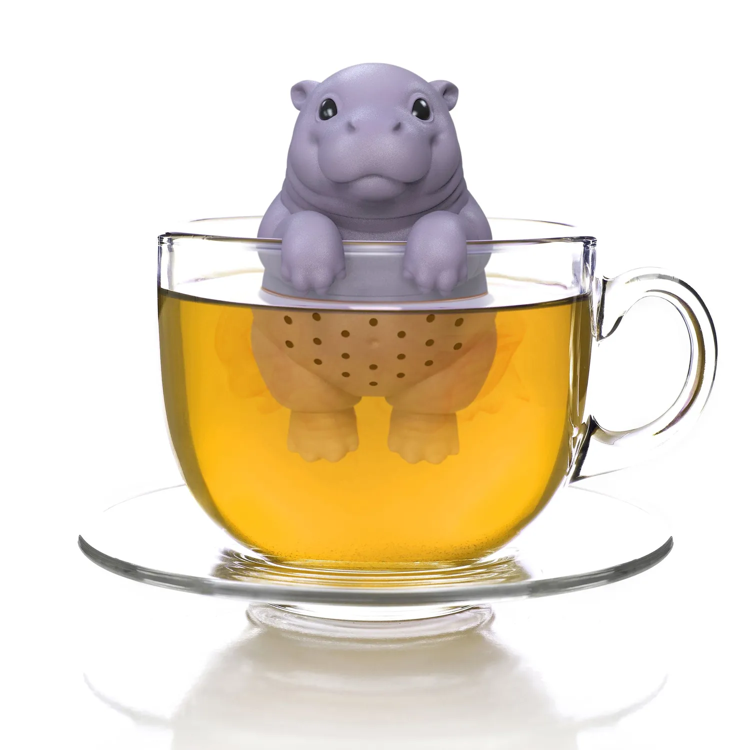 Fred & Friends Sipopotamus flodhest teinfuser silikone