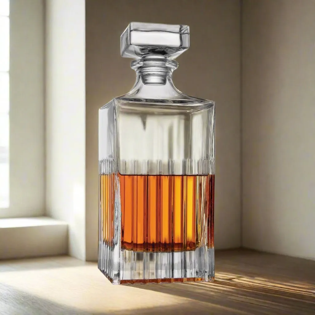 Godinger Morgan Whiskey Karaffel 30oz klar krystal